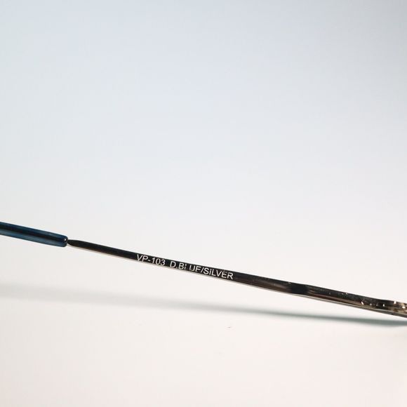 VP collection 103 Deep Blue Silver Eyeglasses frames eyewear 52-19 140 N14 - Picture 6 of 8